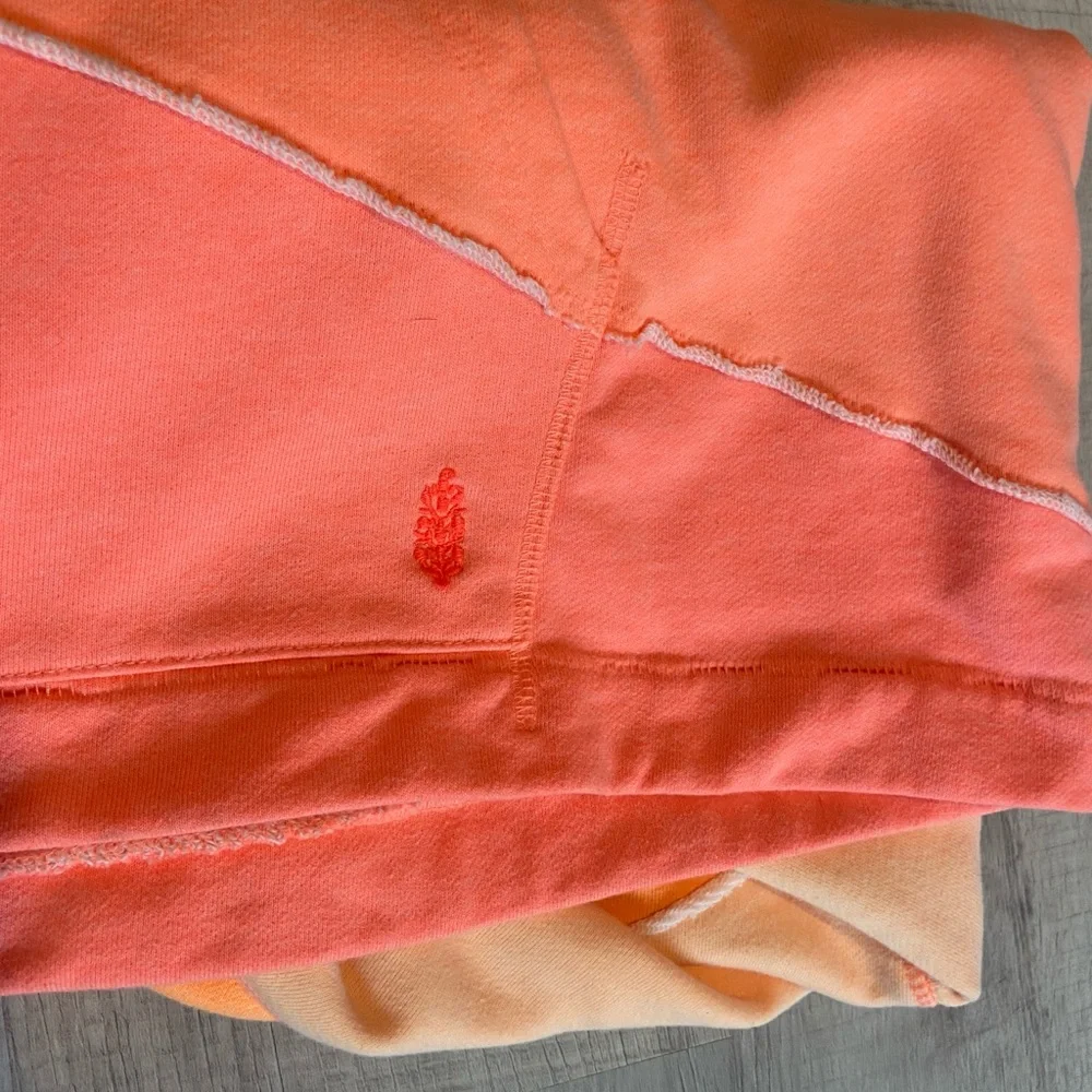 Free People Movement
Colorblock Hoodie in Coral and Peach - Picture 9 of 9